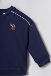 6-36 Ay Lisanslı Us Polo Assn Erkek Bebek Takım-Lacivert