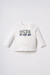 6-36 Ay Lisanslı Us Polo Assn Erkek Bebek 3'Lü Takım-Lacivert
