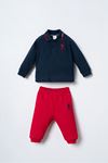6-36 Ay Lisanslı Us Polo Assn Erkek Bebek Takım-Lacivert