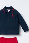 6-36 Ay Lisanslı Us Polo Assn Erkek Bebek Takım-Lacivert