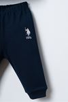 6-36 Ay Lisanslı Us Polo Assn Erkek Bebek Takım-Lacivert