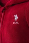 9-36 Ay Lisanslı Us Polo Assn Erkek Bebek Tulum-Bordo