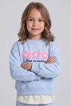 4-9 Yaş Eleanor Girls Kız Çocuk Takım-Bebe Mavisi