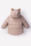 2-6 Yaş Animals Bear Erkek Çocuk Mont-Bej