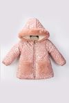 2-6 Yaş Leo Pink Kız Çocuk Mont-Pembe