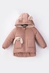 2-6 Yaş Love Rabbit Kız Çocuk Mont-Mocca