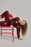 9-15 Yaş Luxery Colorce Kız Çocuk 3'Lü Takım-Bordo