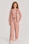 9-15 Yaş Luxery Colorce Kız Çocuk 3'Lü Takım-Pembe
