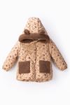 2-6 Yaş Happy Bear Cuse Erkek Çocuk Mont-Camel