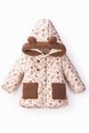 2-6 Yaş Happy Bear Cuse Erkek Çocuk Mont-Latte