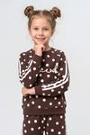 4-9 Yaş Clara Pearl Kız Çocuk Takım-Mocca